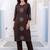 Women Ethnic Motifs Embroidered Thread Work Cotton Kurta with Trousers