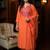 Women Geometric Embroidered V-Neck Mirror Work Kurta with Trousers & Dupatta