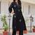 Women Animal Embroidered Thread Work Cotton Kurta with Palazzos