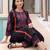 Women Ethnic Motifs Printed Cotton Kurta with Trousers