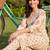 Women Floral Printed Panelled Cotton Kurta with Trousers