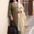 Women Thread Work Kurta with Trousers & With Dupatta
