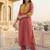 Women Colourblocked Kurta with Trousers