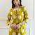 Women Geometric Printed A-Line Kurta with Palazzos