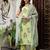 Women Floral Printed Cotton Kurta with Trousers & With Dupatta