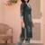 Women Floral Printed Cotton Kurta with Trousers