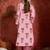 Floral Printed Shirt Collar Cotton Straight Kurta With Palazzos