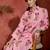 Floral Printed Shirt Collar Cotton Straight Kurta With Palazzos
