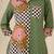 Women Checked Cotton Kurta with Trousers