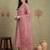 Women Ethnic Motifs Embroidered Thread Work Kurta with Trousers & With Dupatta