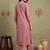 Women Ethnic Motifs Embroidered Thread Work Kurta with Trousers & With Dupatta