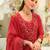 Women Ethnic Motifs Embroidered Thread Work Kurta with Trousers & With Dupatta