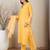 Bandhani Printed Straight Kurta With Trouser & Dupatta
