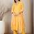 Bandhani Printed Straight Kurta With Trouser & Dupatta