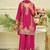 Women Ethnic Motifs Embroidered Thread Work Kurta with Palazzos & With Dupatta
