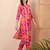 Women Ethnic Motifs Printed Cotton Kurta with Trousers