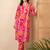Women Ethnic Motifs Printed Cotton Kurta with Trousers