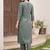 Women Ethnic Motifs Yoke Design Regular Kurta with Trousers