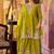 Women Ethnic Motifs Embroidered Thread Work Kurta with Sharara & With Dupatta