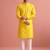 silk blend solid kurta set for men
