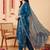 Women Ethnic Motifs Embroidered Kurta with Trousers & With Dupatta