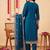 Women Ethnic Motifs Embroidered Kurta with Trousers & With Dupatta