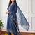 Women Ethnic Motifs Embroidered Thread Work Kurta with Trousers & With Dupatta