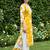 Women Printed Thread Work Kurta with Palazzos