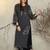 Women Floral Embroidered Sequinned Kurta with Palazzos