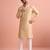  silk blend solid kurta set for men