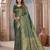 bottal green woven kanjivaram soft silk saree designer pallu saree with blouse