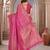 pink woven kanjivaram soft silk saree designer pallu saree with blouse