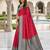 Pink soft silk blend saree with zari weaving meenakari design