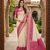 White soft silk blend pochampalli saree with zari weaving meenakari design