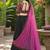BLACK SEQUINS & EMBROIDERED VELVET LEHENGA CHOLI SET