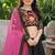 BLACK SEQUINS & EMBROIDERED VELVET LEHENGA CHOLI SET