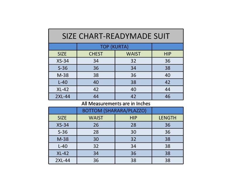 readymade skyblue dori sequecne embroidered palazzo suit for festival party  wear