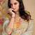 off white chinon floral digital print sequins palazzo suit for stylish women party wear