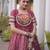 Off White Kora Cotton Chaniya Choli For Navratri Set With Kutchi Patchwork Maroon Bandhani Kurti 