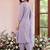 Women Ethnic Motifs Embroidered Chikankari Kurta with Trousers & With Dupatta