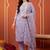 Women Ethnic Motifs Embroidered Thread Work Kurta with Trousers & With Dupatta