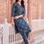 Women Floral Printed Cotton Kurta with Trousers