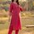 Women Ethnic Motifs Embroidered Regular Thread Work Kurta with Trousers