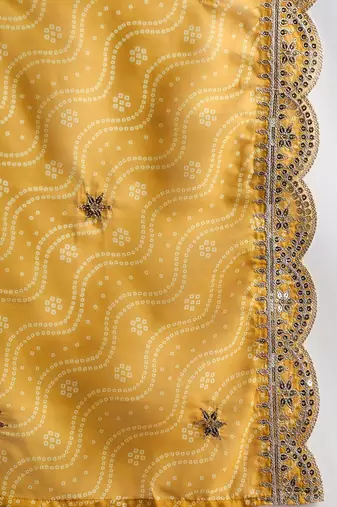Women Ethnic Motifs Embroidered Kurta with Trousers & With Dupatta