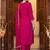 Women Ethnic Motifs Embroidered Thread Work Kurta with Trousers & With Dupatta