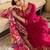 Women Ethnic Motifs Embroidered Thread Work Kurta with Patiala & With Dupatta