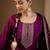 Women Ethnic Motifs Embroidered Sequinned Kurta with Trousers & With Dupatta