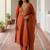 Women Ethnic Motifs Embroidered Thread Work Kurta with Trousers & With Dupatta