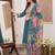 Women Floral Embroidered Thread Work Kurta with Trousers & With Dupatta