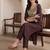Women Sequinned Kurta with Trousers